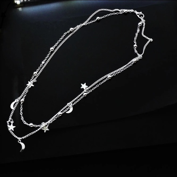ππmoon star choker necklace - Picture 4 of 7
